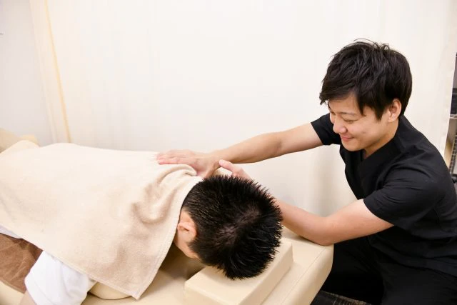 院の入り口の写真